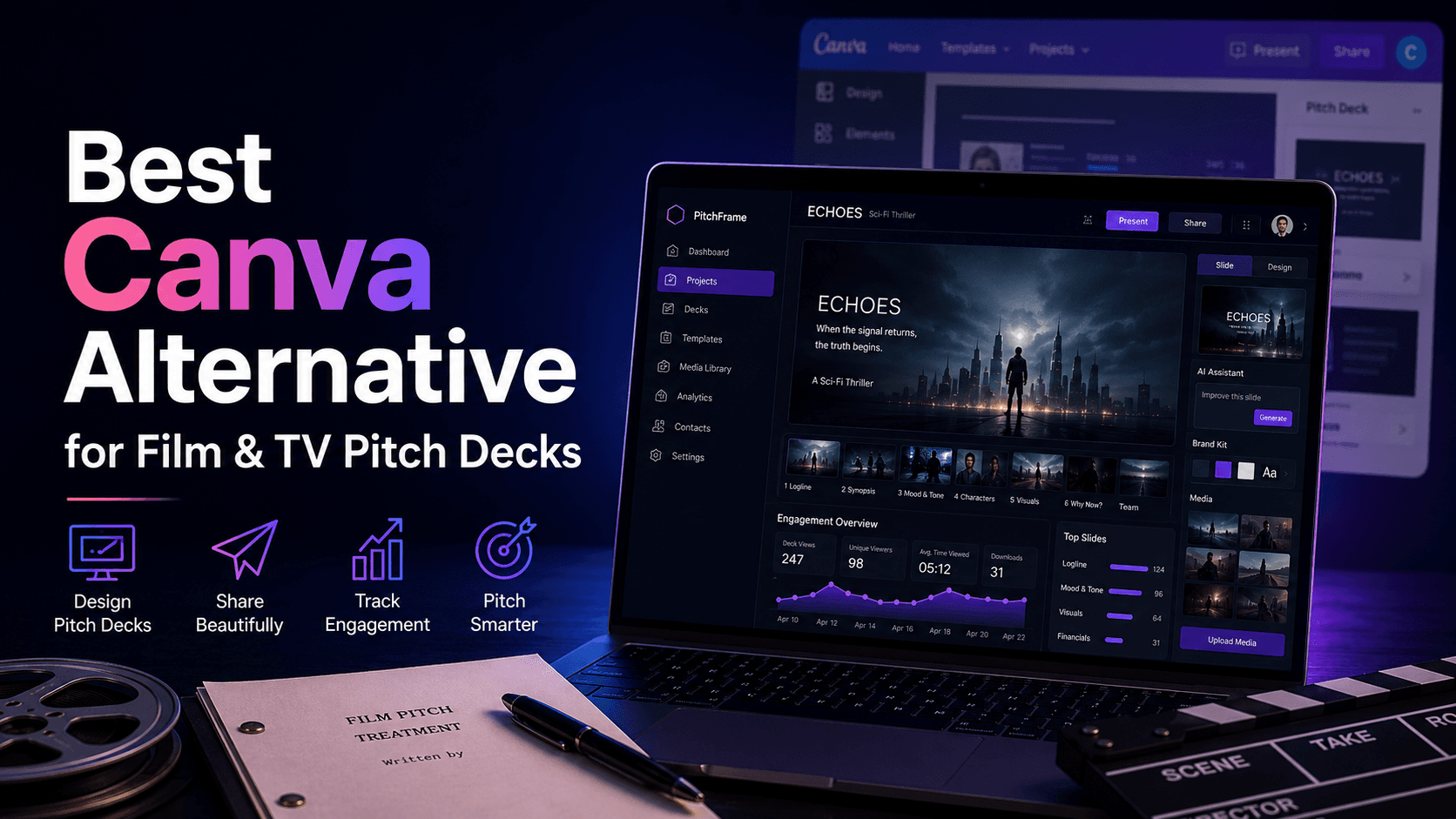 Best Canva Alternative for Film & TV Pitch Decks